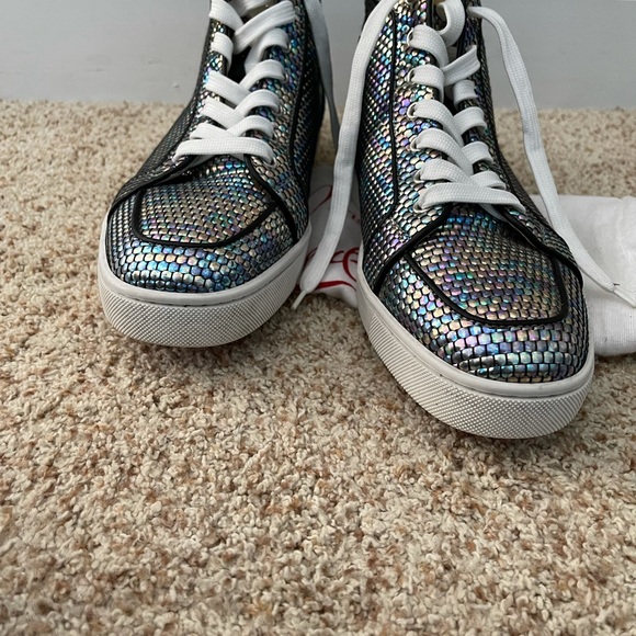 Rare Christian louboutin hightop sneakers 41.5 - Picture 6 of 14